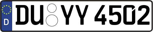 DU-YY4502