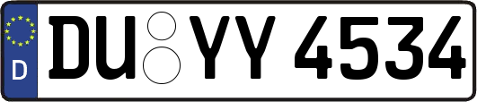DU-YY4534