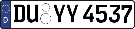 DU-YY4537