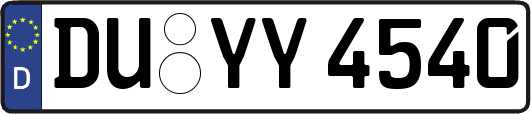 DU-YY4540