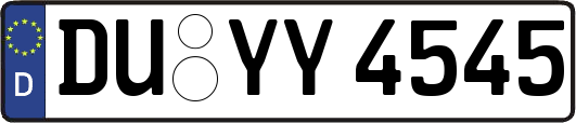 DU-YY4545