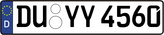 DU-YY4560