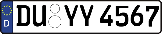 DU-YY4567