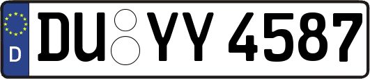 DU-YY4587