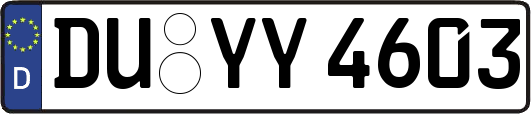 DU-YY4603