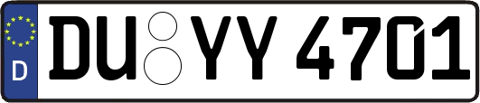 DU-YY4701