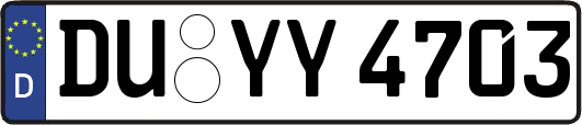DU-YY4703