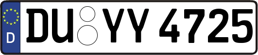 DU-YY4725