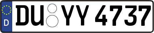 DU-YY4737
