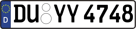 DU-YY4748