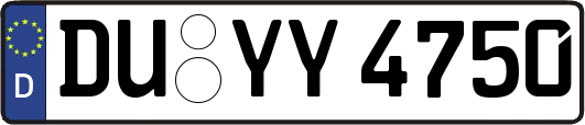 DU-YY4750