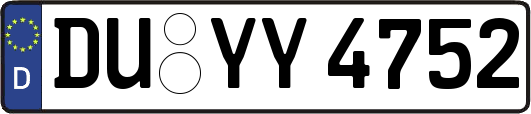 DU-YY4752