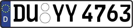 DU-YY4763