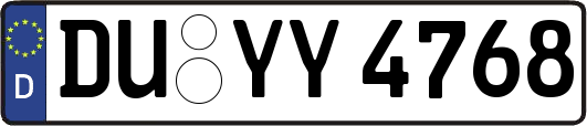 DU-YY4768