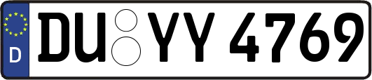 DU-YY4769