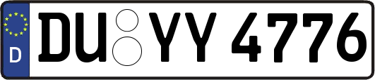 DU-YY4776