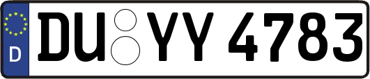 DU-YY4783