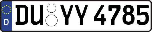 DU-YY4785