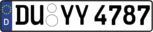 DU-YY4787