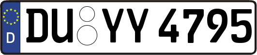 DU-YY4795