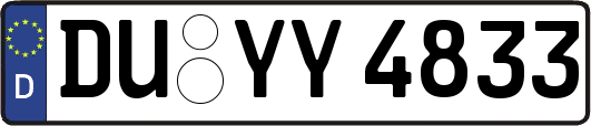 DU-YY4833