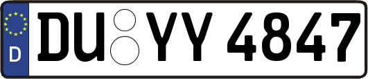 DU-YY4847