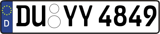 DU-YY4849