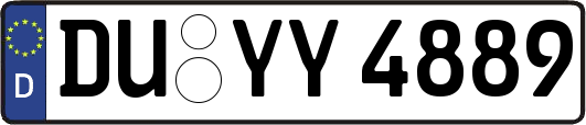 DU-YY4889