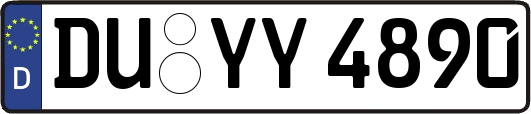 DU-YY4890
