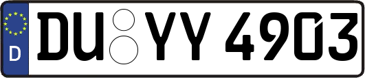 DU-YY4903