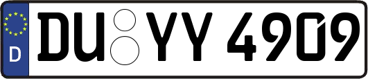 DU-YY4909