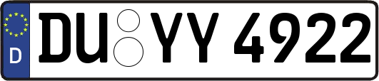 DU-YY4922