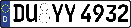 DU-YY4932