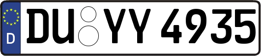 DU-YY4935