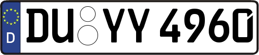 DU-YY4960
