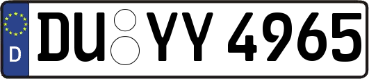 DU-YY4965