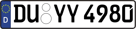 DU-YY4980