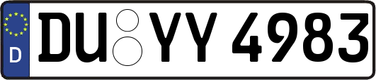 DU-YY4983