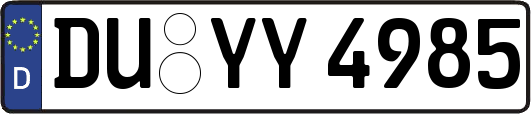DU-YY4985