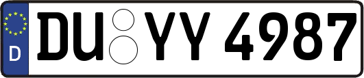 DU-YY4987