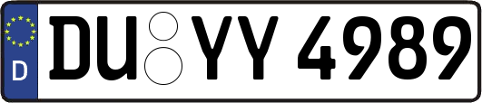 DU-YY4989