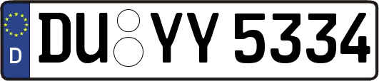DU-YY5334
