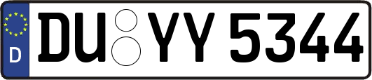 DU-YY5344
