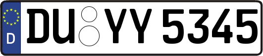DU-YY5345