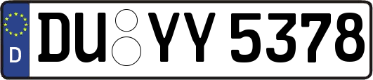 DU-YY5378