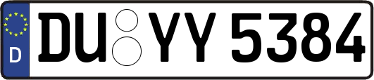 DU-YY5384