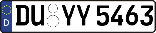 DU-YY5463