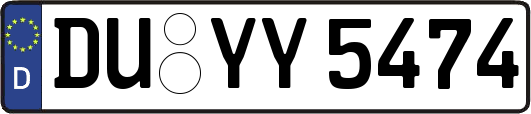 DU-YY5474