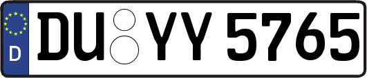DU-YY5765