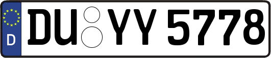 DU-YY5778